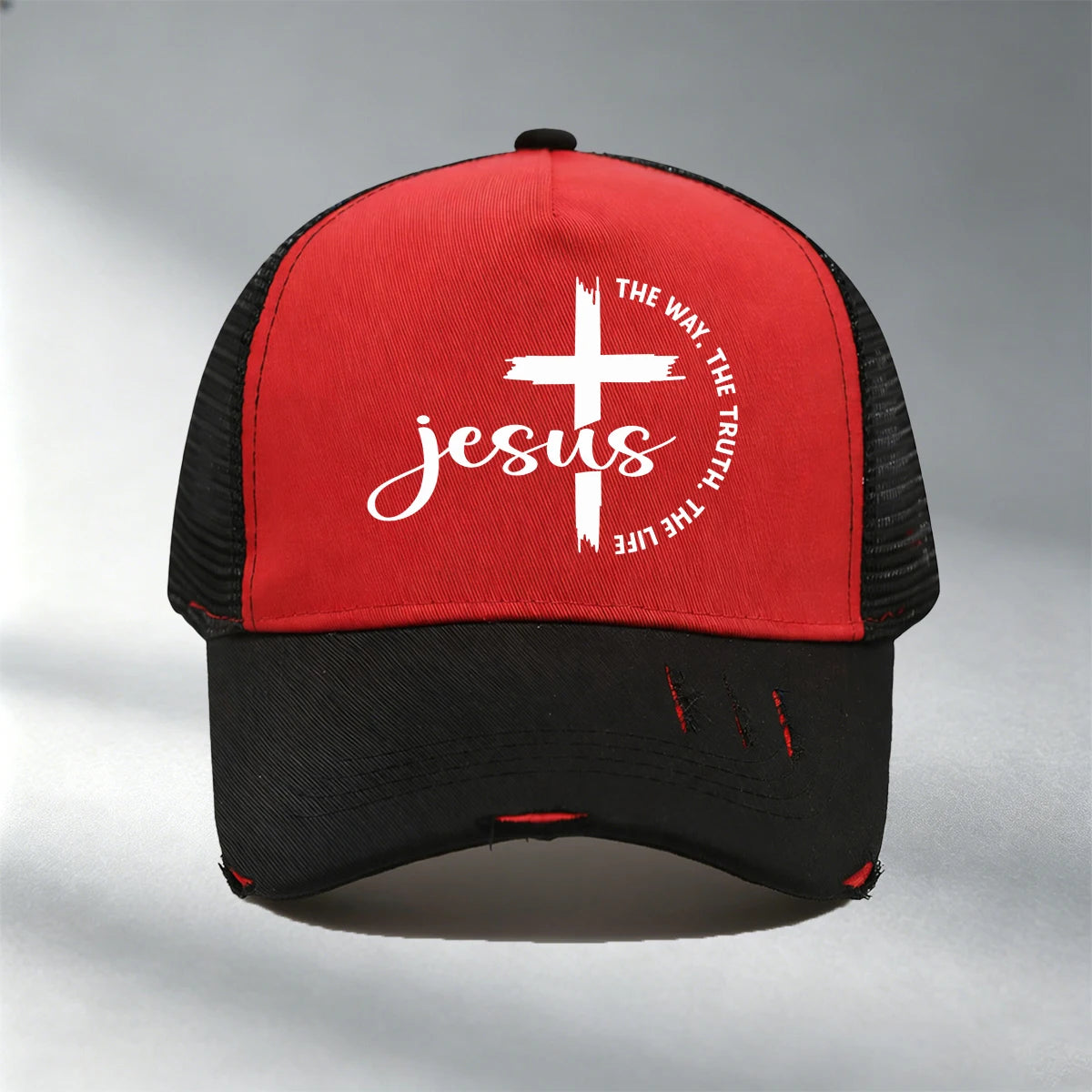 Christian Cross Trucker Hat