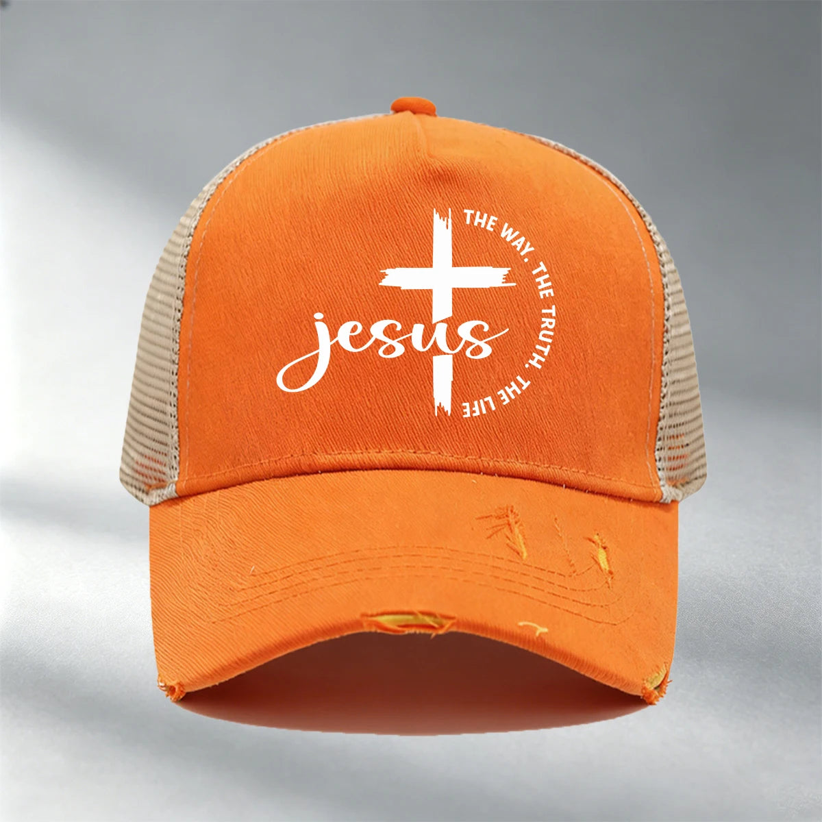 Christian Cross Trucker Hat