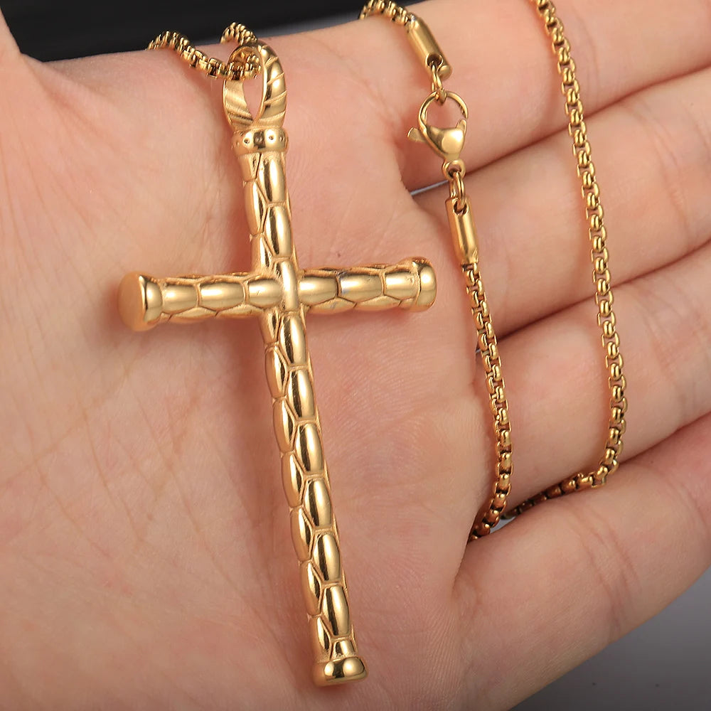 Jesus Cross Pendant Necklace