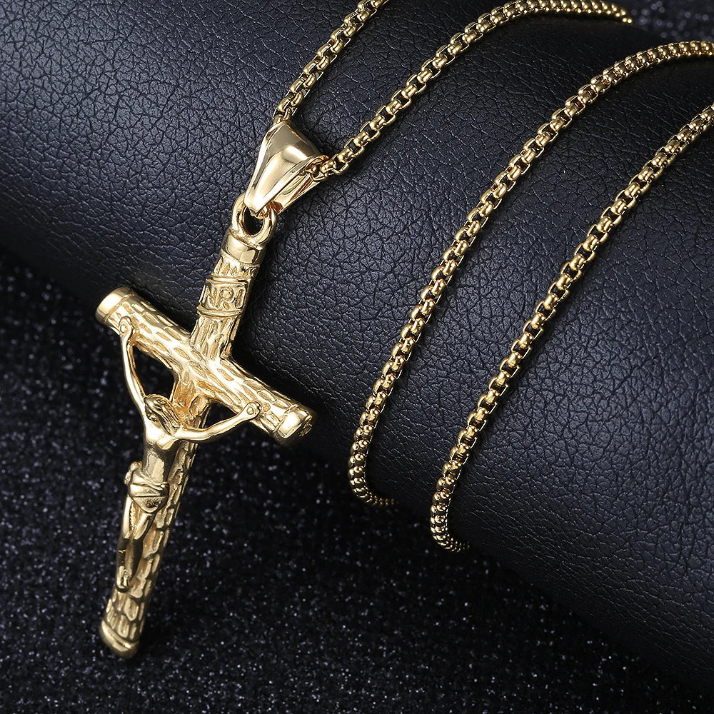 Jesus Crucifix Necklace