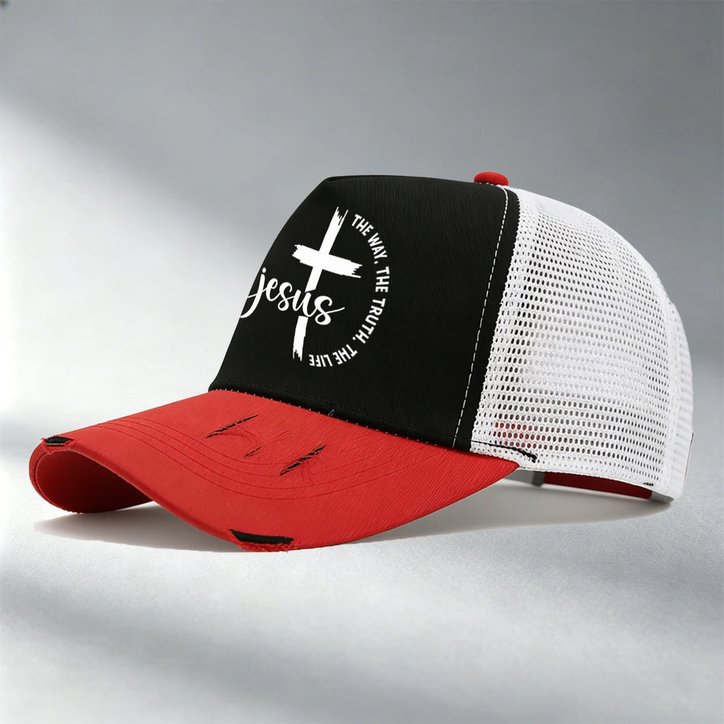 Christian Cross Trucker Hat