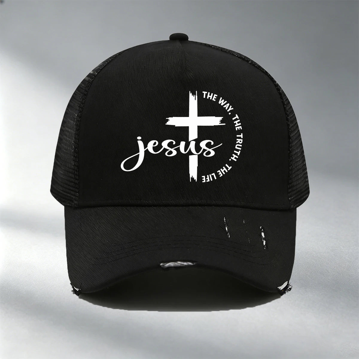 Christian Cross Trucker Hat