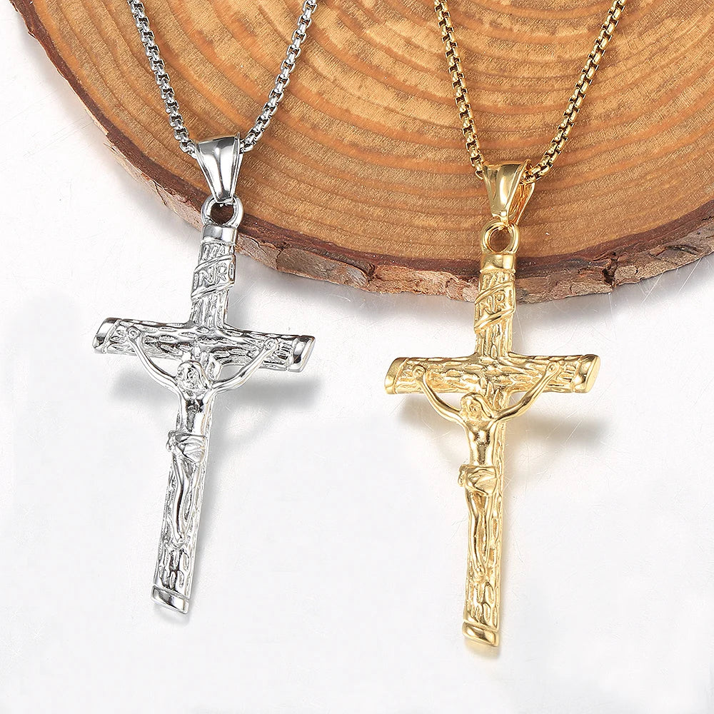 Jesus Crucifix Necklace