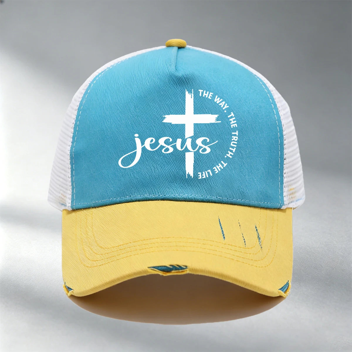 Christian Cross Trucker Hat