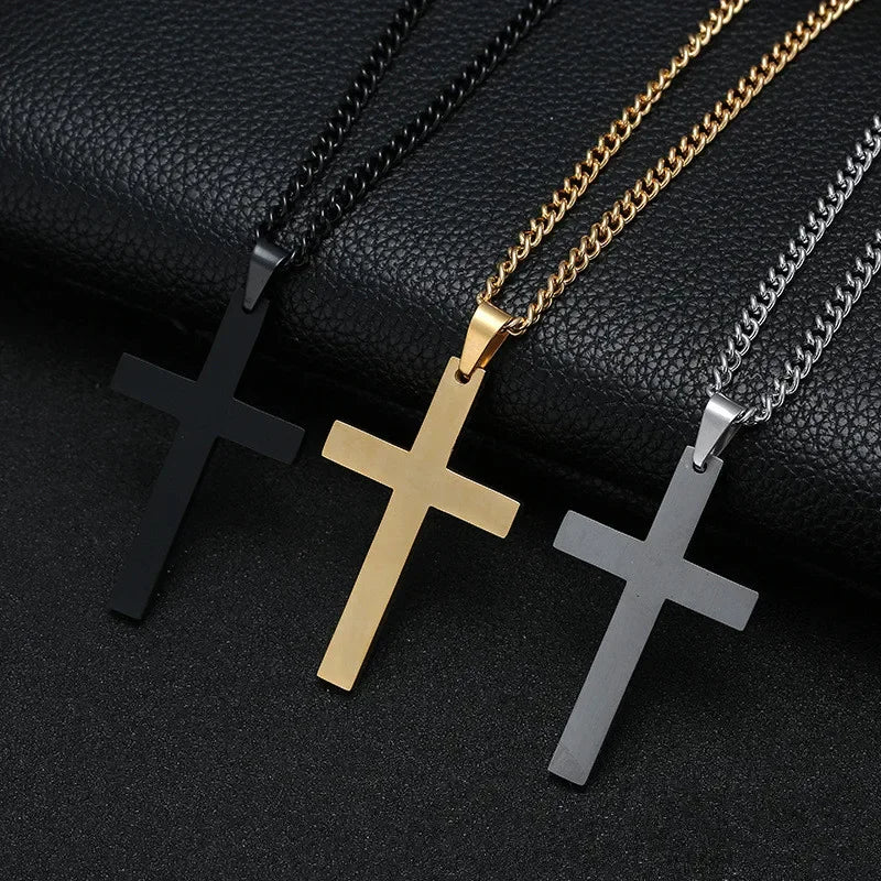 Vintage Gothic Cross Necklace