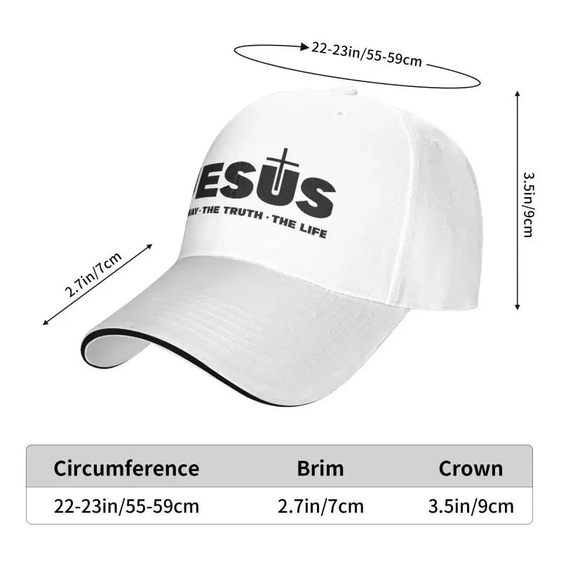 The Way Truth & Life Cap