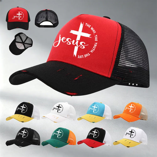Christian Cross Trucker Hat