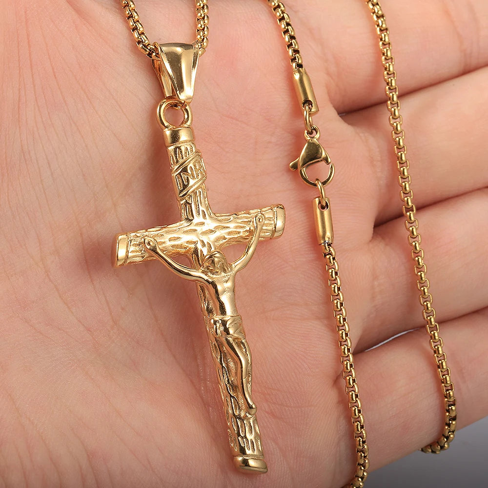 Jesus Crucifix Necklace
