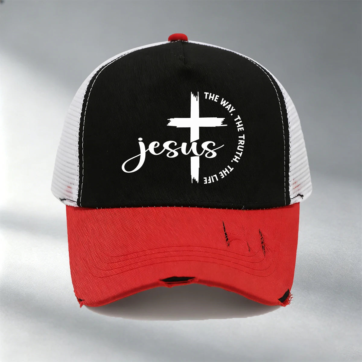 Christian Cross Trucker Hat