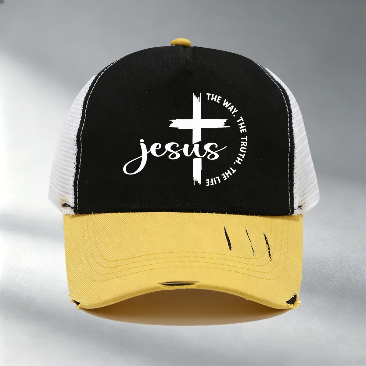Christian Cross Trucker Hat