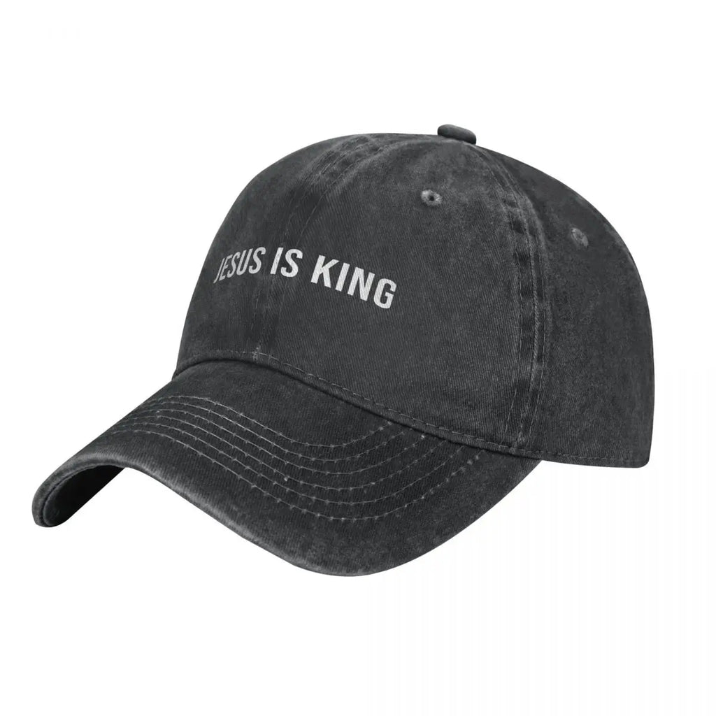King Jesus Cross Cap
